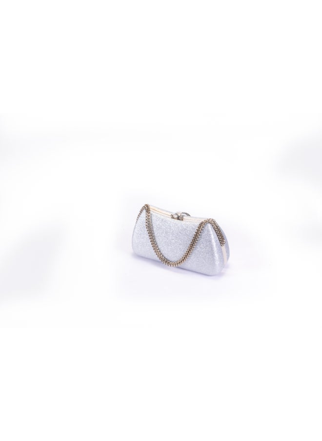 Generic Silver Soiree Bag  - Image 2