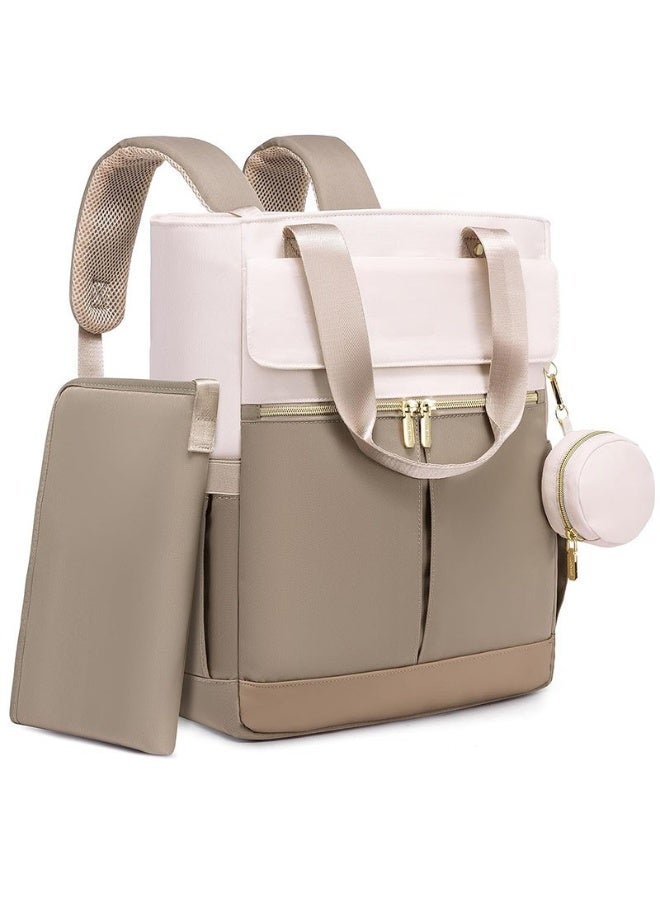 Diaper mommy bag outdoor laptop bag travel leisure bag men and women fashion backpack - Image 1