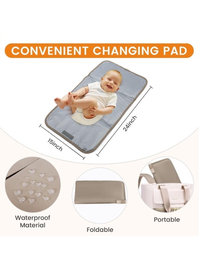 Diaper mommy bag outdoor laptop bag travel leisure bag men and women fashion backpack - Image 3