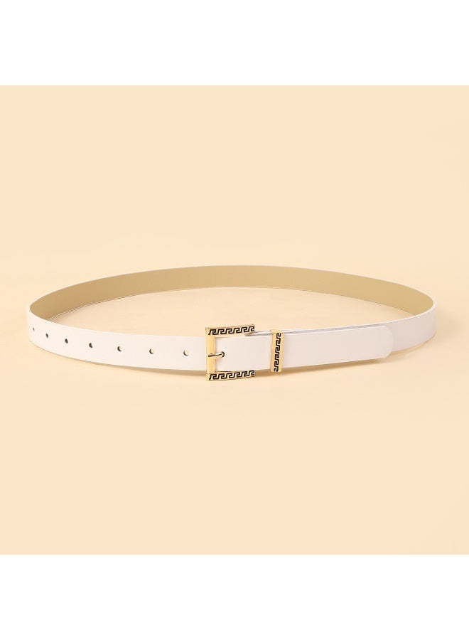 Shougu Ladies Personalized Fashionable High-end Versatile Decorative Belt 102CM 