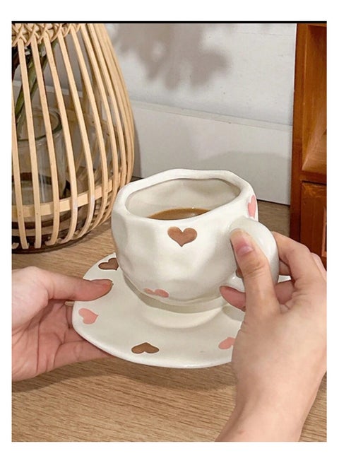 Ceramic Coffee Mug with Handle