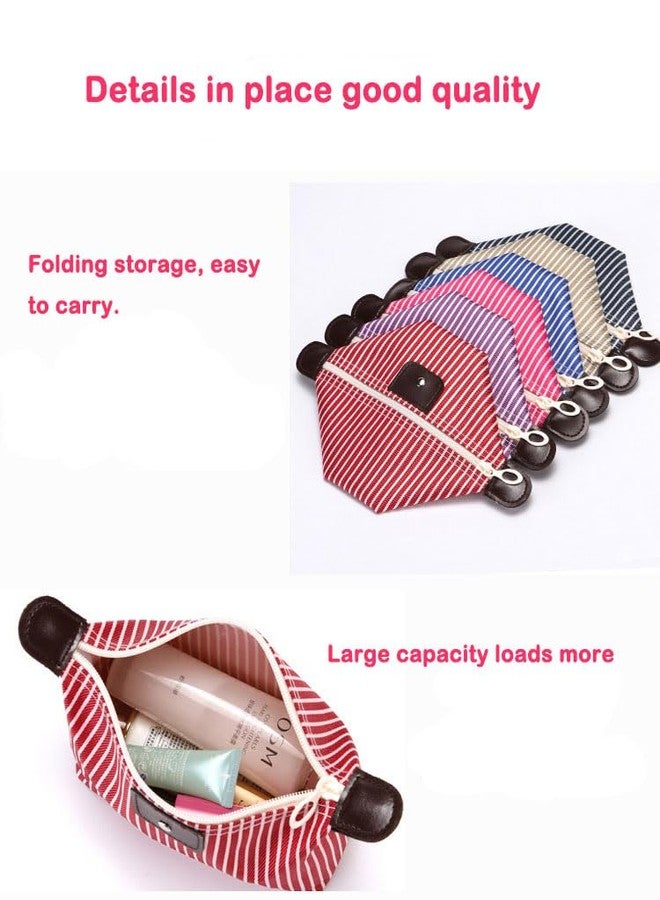 THTAJ Make Up Bag, black,red, Fashion - Image 5