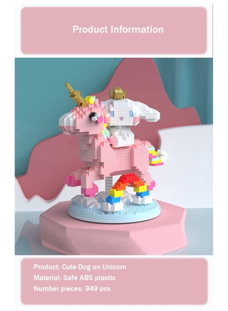 general Mini Bricks, Miniature Bricks, White Puppy 6033,949 pcs, Best Gifts for Ages 15 & Up, Adults - Image 2