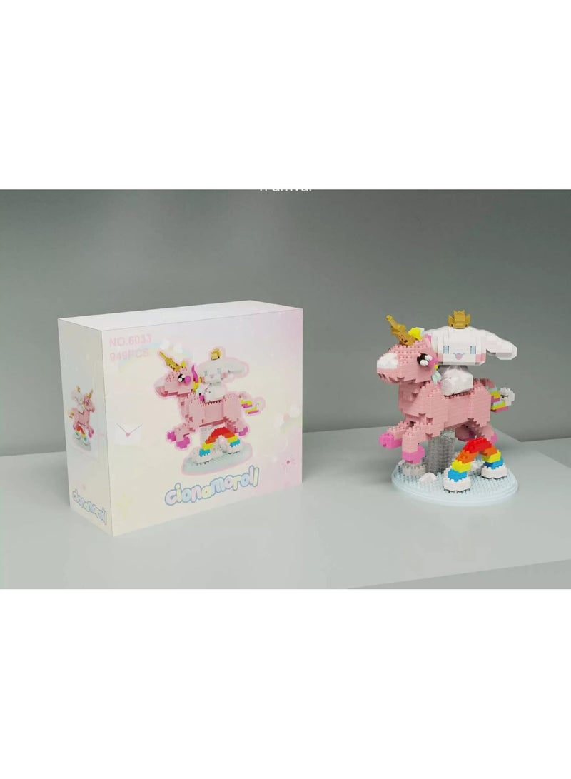 general Mini Bricks, Miniature Bricks, White Puppy 6033,949 pcs, Best Gifts for Ages 15 & Up, Adults - Image 4