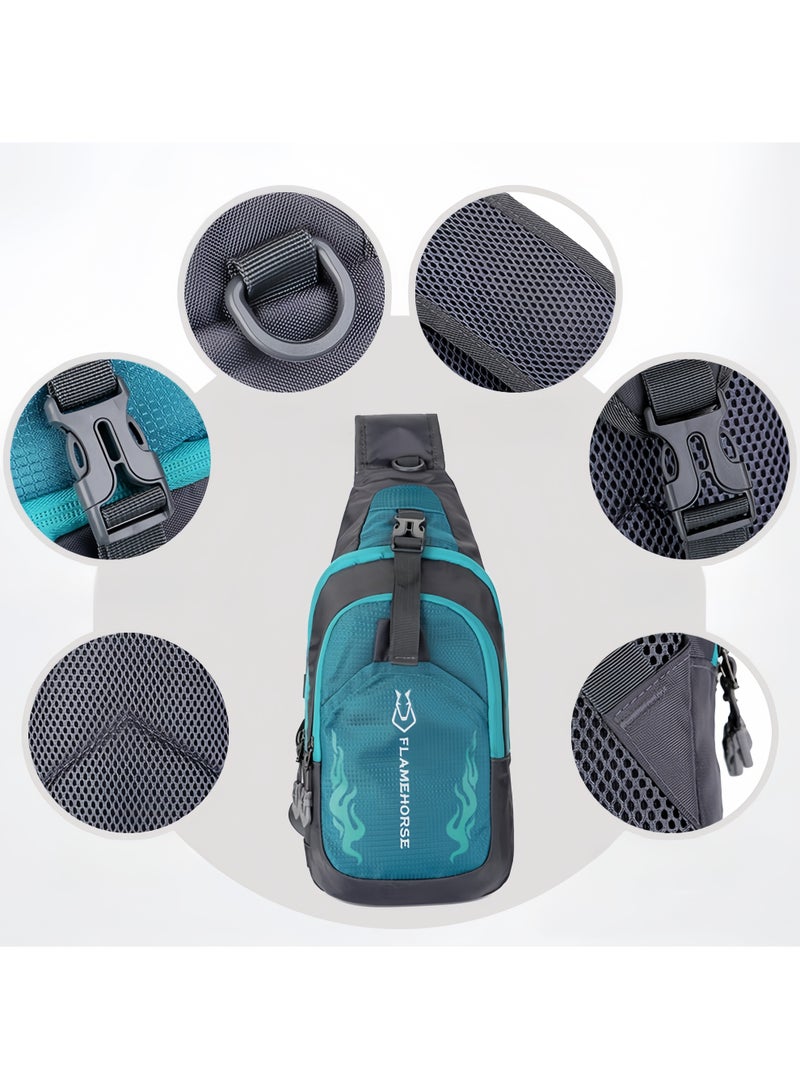 FLAMEHORSE Fashion New Arrival Ultra-Light Shoulder Bag Casual Backpack For Men And Women Outdoor Chest Bag Travel Backpack Light Shoulder Bag - Image 4