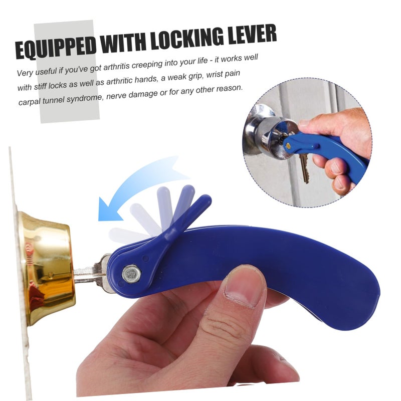 2 Pack Key Turner Aid For Elderly Hand Strength Lightweight Locking Lever Tool - Image 5