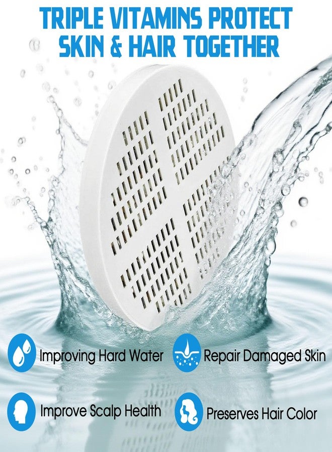 اكسيفي خرطوشة فلتر دش بديلة من فيتامين C + E + A من xcivi لرأس دش Aquahomegroup، فلتر رأس الدش يدعم صحة البشرة والشعر والأظافر - 3 عبوات - Image 2