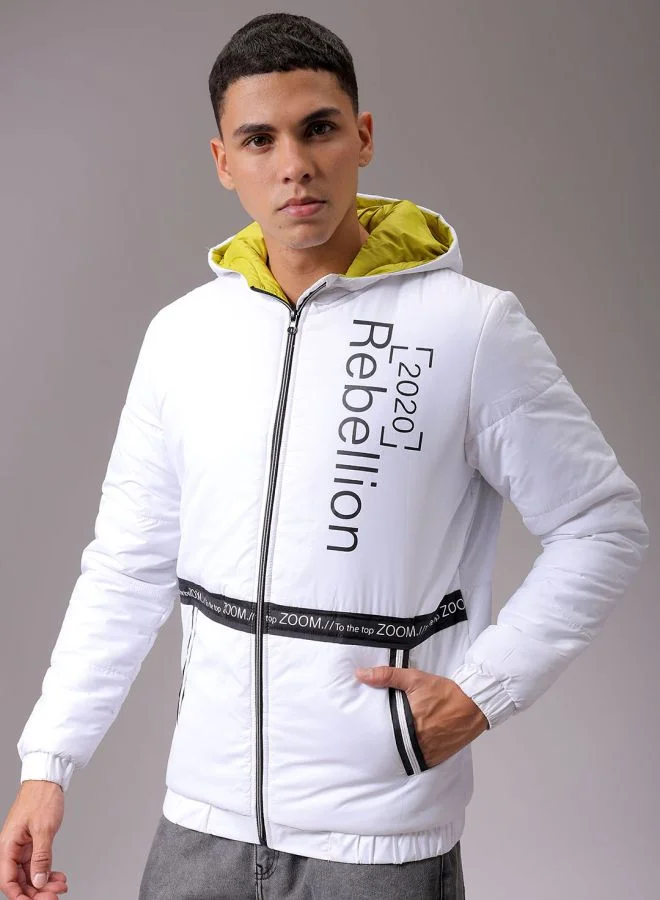 شركة المرآب الهندية Men Slim Fit Mix & Match Puffer Jackets