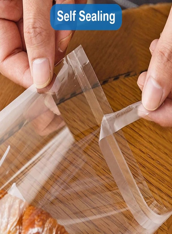Searik 200 Pack Self Sealing Cellophane Treat Bags 3x3 Inches - Clear Resealable Self Adhesive Cookie Bag with Seal for Cookie Packaging Party Favor Gift Giving - Image 3