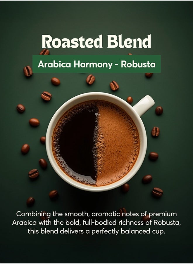 The Caphe Vietnam Roasted Blend Premium Whole Beans Coffee - 1 KG | Ethiopian Arabica + Vietnamese Robusta | Premium Whole Coffee Bean  - Image 5