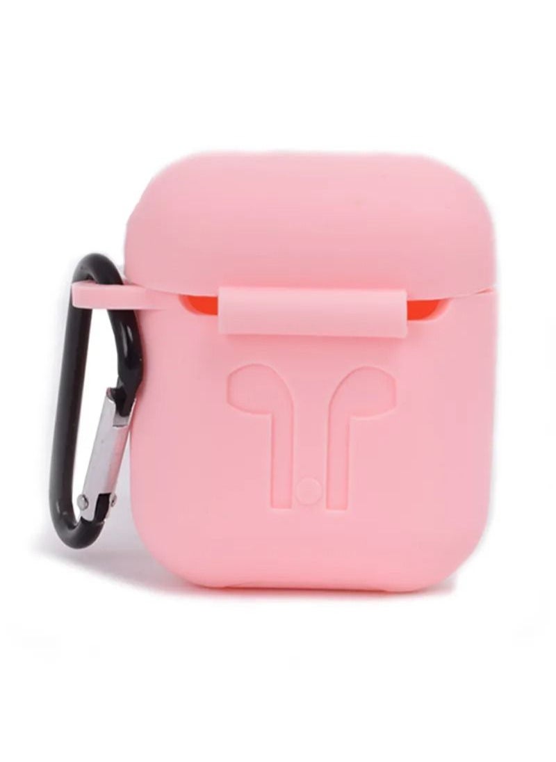 TWEGGON - Apple AirPods Case Protective Cover Case for AirPods 1/2 Pink sand - Image 1