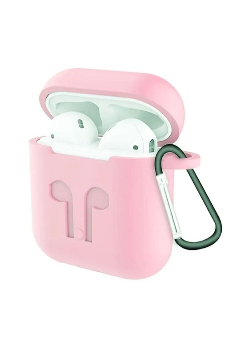 TWEGGON - Apple AirPods Case Protective Cover Case for AirPods 1/2 Pink sand - Image 1