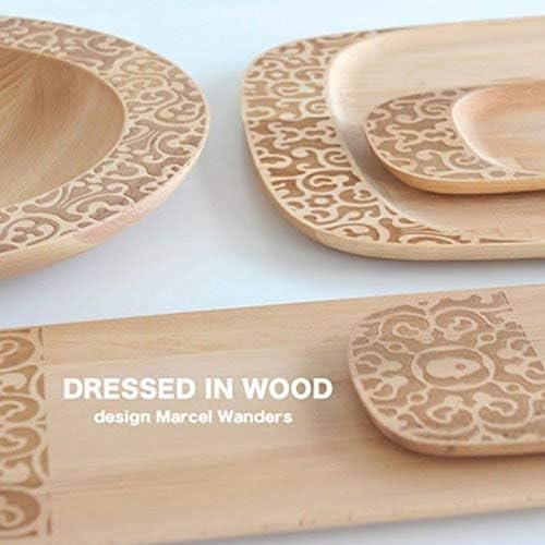 Alessi Dressed in wood Cheese Board in Beech Wood - Image 3