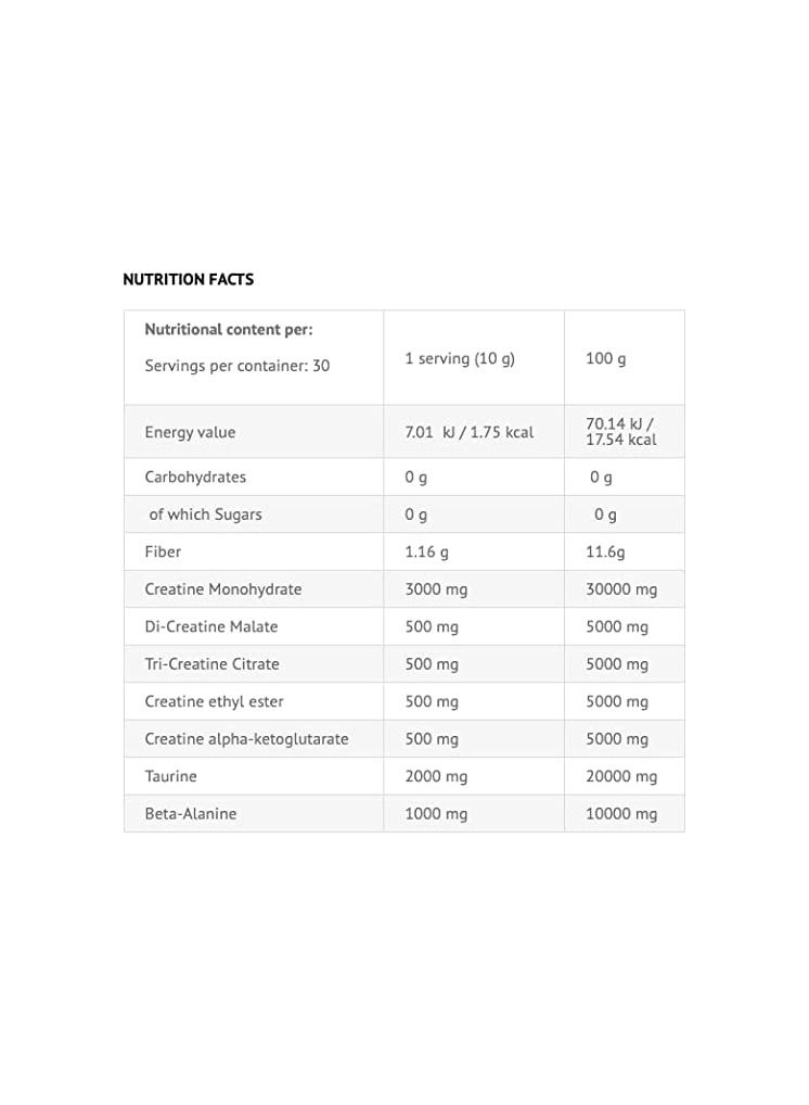 VIKING FORCE LABORATORIES VIKING COMPLETE CREATINE 300G - Image 2