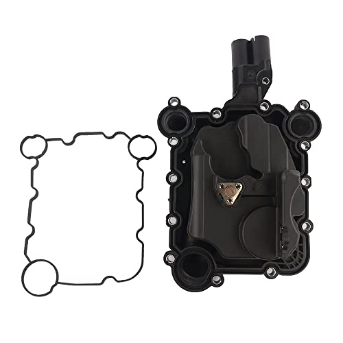 Flynsu Crankcase Vent Valve Oil Separator Replacement for 2012-2017 Audi Q5 A6 C6 A5 Q7 3.0L CGWA CGWD Part # 06E103547F 06E103547Q Flynsu - Image 1