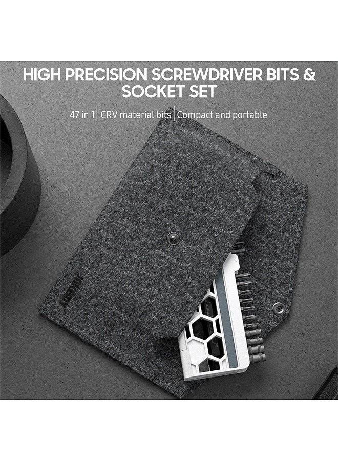 JAKEMY 46pcs Multifunctional High Precision Screwdriver Bits & Socket Set - Image 3