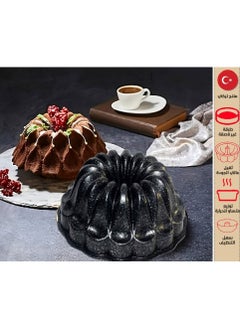AKG Original Turkish granite cake mold covered with non-stick  - Image 3