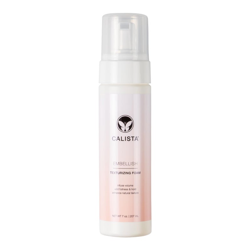 CALISTA Embellish Texturizing Foam | Volumizing Styling Mousse | Firm, Touchable Hold | Enhance Natural Texture | All Hair Types | 7 oz. - Image 1