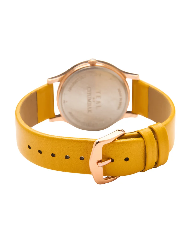 Chumbak  TEAL by Chumbak Pixel Blossom Wrist Watch for Women | Best Price UAE
