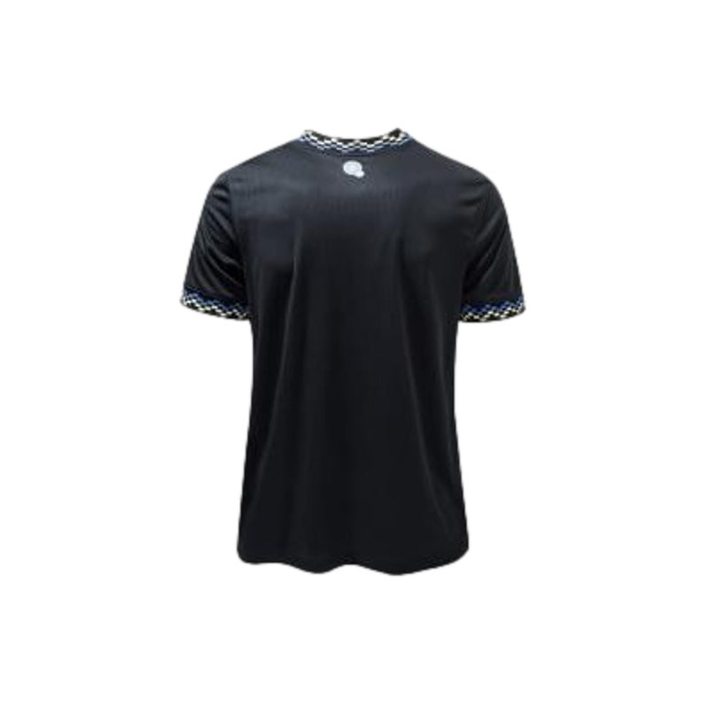 Umbro Men's 23/24 El Salvador National Team 3rd Short Sleeve Soccer Jersey, Black/Yellow/Blue, Medium - Image 2