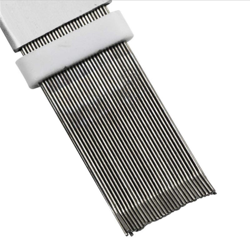 Professional HVAC Air Conditioner Fin Comb Cleaner and Straightener Tool 14cm White - Image 3