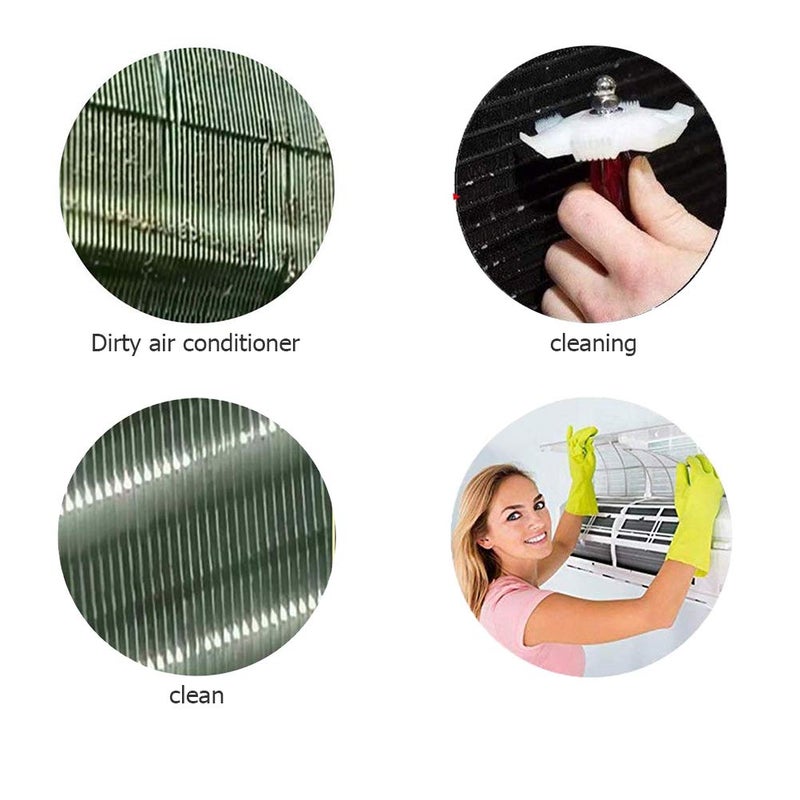 Professional HVAC Air Conditioner Fin Comb Cleaner and Straightener Tool 14cm White - Image 5