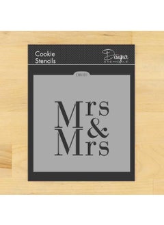 Designer Stencils Mrs & Mrs Cookie and Craft Stencil CM039 by Designer Stencils  - Image 1