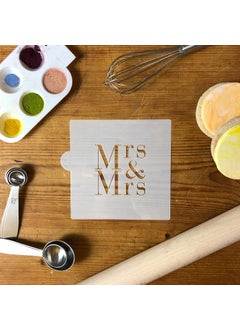 Designer Stencils Mrs & Mrs Cookie and Craft Stencil CM039 by Designer Stencils  - Image 2