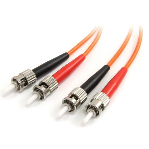 StarTech.com 1m Fiber Optic Cable - Multimode Duplex 62.5/125 - LSZH - ST/ST - OM1 - ST to ST Fiber Patch Cable (FIBSTST1) - Image 5