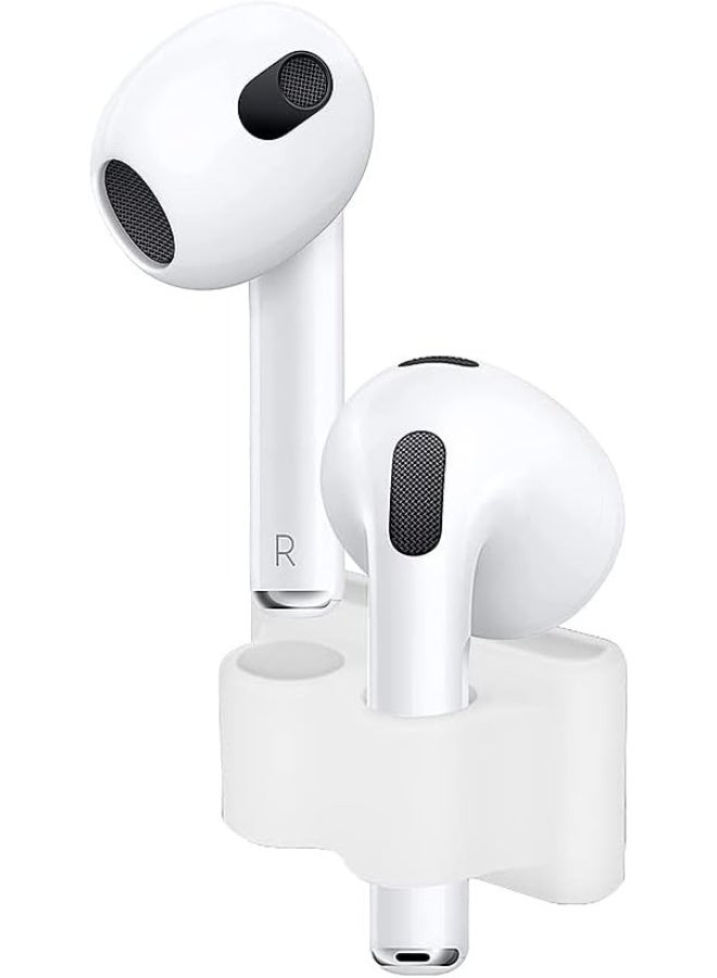 AirPods Watch Band Holder - Compatible with AirPods Pro, AirPods 2, and AirPods 1 - White  - Image 3