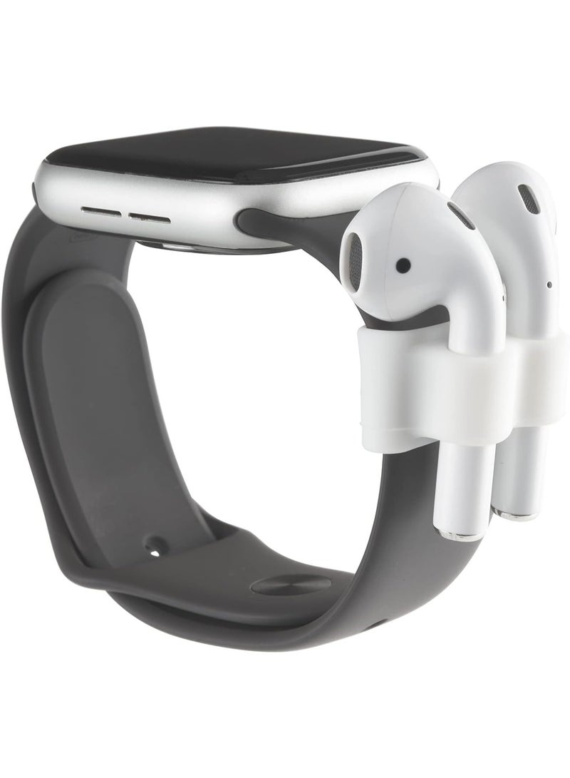 AirPods Watch Band Holder - Compatible with AirPods Pro, AirPods 2, and AirPods 1 - White  - Image 1