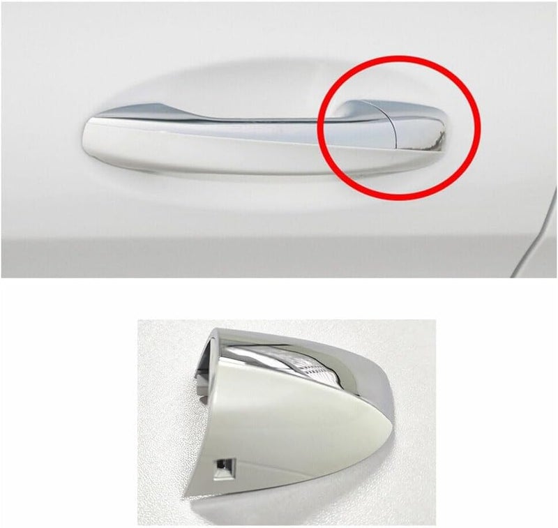 WXZOS Front Left Door Handle Cover for Mercedes-Benz C-Class - Image 2