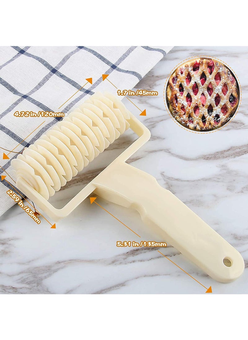 Sweet seven Time-Saver Dough Lattice Roller Cutter for Perfect Pie, Pizza, Biscuits, and More - Essential Baking Tool for Easy Crust Creation  - Image 5