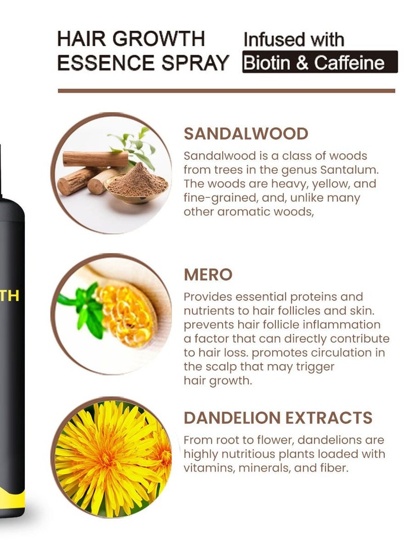 BASPARI Baspari Hair Growth Serum - Hair Treatment And Root Nutrients 100ml  - Image 4