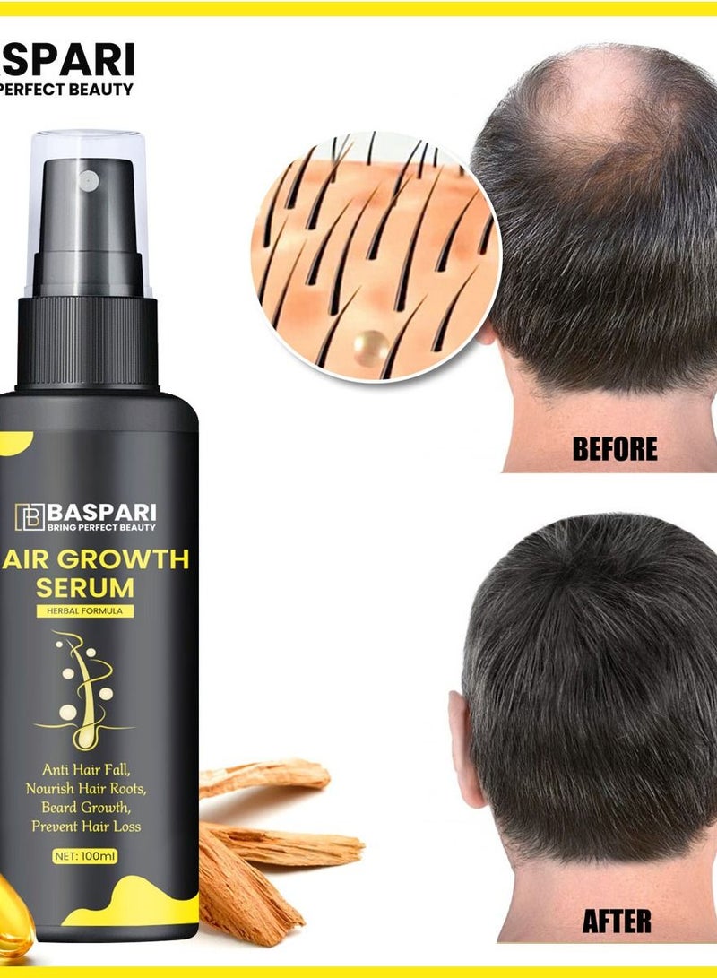 BASPARI Baspari Hair Growth Serum - Hair Treatment And Root Nutrients 100ml  - Image 2