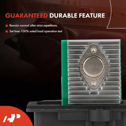 A-Premium HVAC Blower Motor Resistor with Wiring Harness - Compatible with Ford Crown Victoria 98-11, Lincoln Town Car 98-08, Grand Marquis 98-11, Marauder 03-04 - Auto Temp Control, Replaces RU572 - Image 3