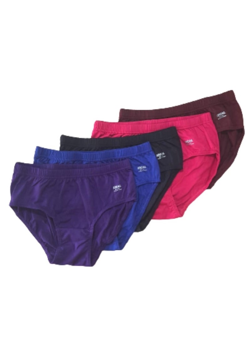 IDEAL innerware Ladies Cotton Panty , 2 pcs pack ( Assorted)  - Image 1