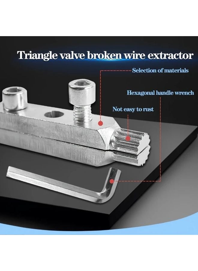 Faucet Angle Valve Broken Wire Extractor Upgraded Tool For Plumbers PPR PPE Pipe - Image 2