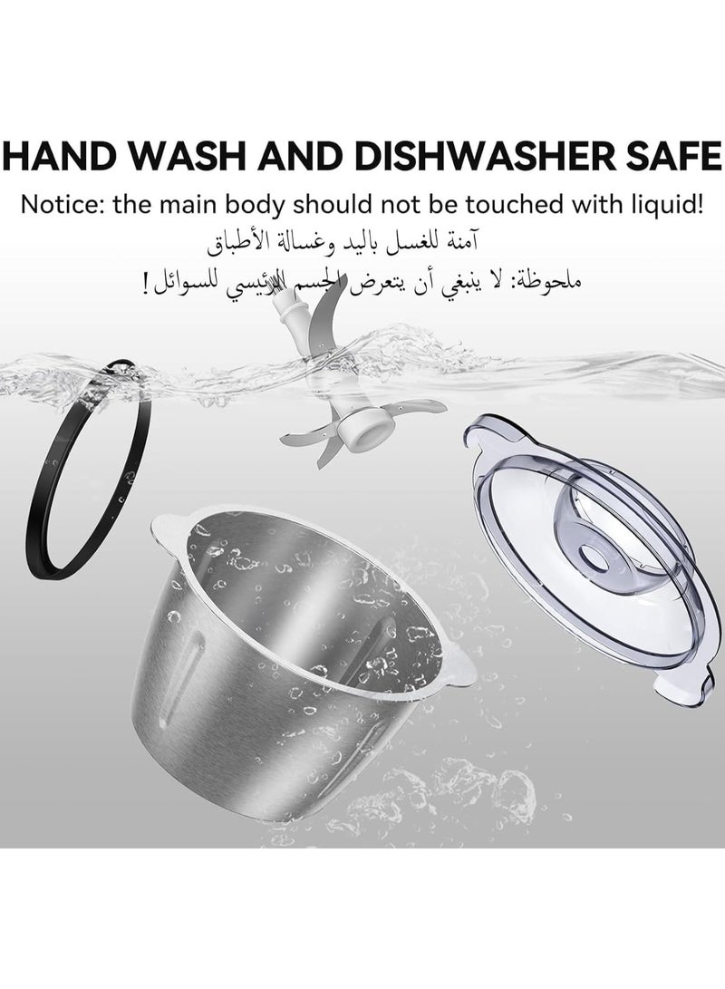 Gold Crest Multifunction  Meat Grinder3 L Silver - Image 4