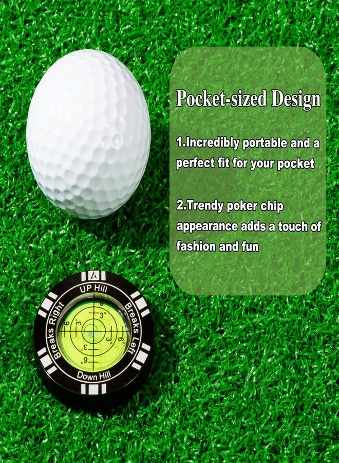 VIGLORY Golf Putt Green Reader, High Precision Golf Training Aid, Stylish Hat Clip Ball Marker, Golf Accessories for Men Women (Black) - Image 5