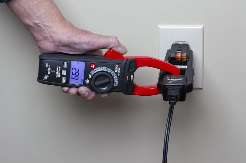 Triplett Triplett CM650 True RMS 6000 Count 600A ACDC Clamp Meter with Inrush  - Image 3