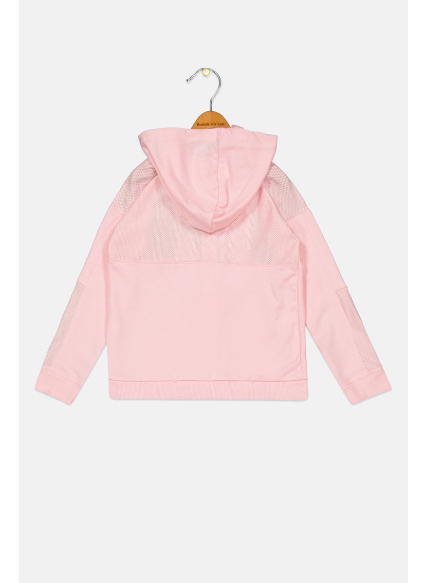 Toddler Girl Full Zipper Brand Logo Hooded Jackets, Pink - pzsku/ZBC866348F7544BC12215Z/45/_/1727187886/d31f5f6c-da2d-4893-8bf0-41637ac1403c