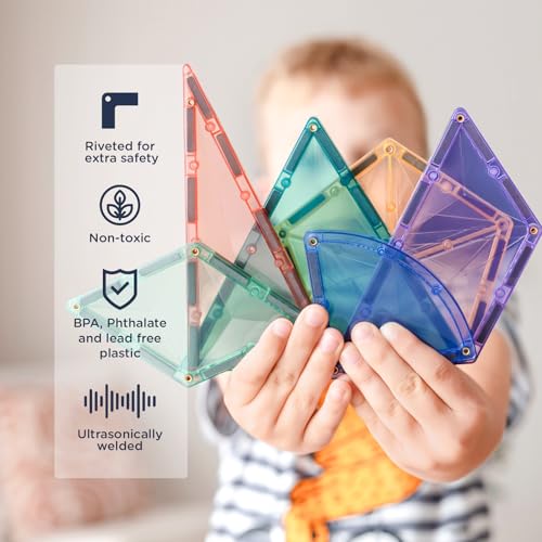 CONNETIX Pastel Shape Expansion Pack, 48 Pieces - Image 3