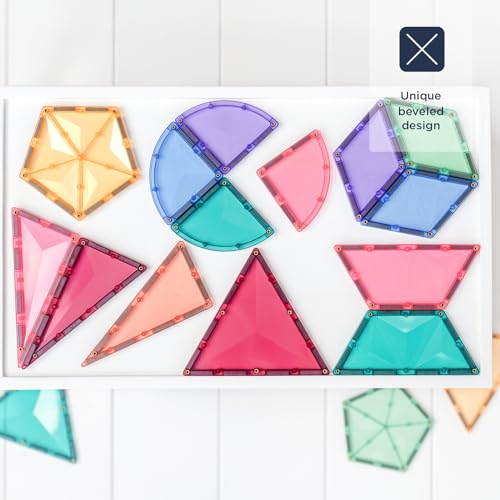 CONNETIX Pastel Shape Expansion Pack, 48 Pieces - Image 4