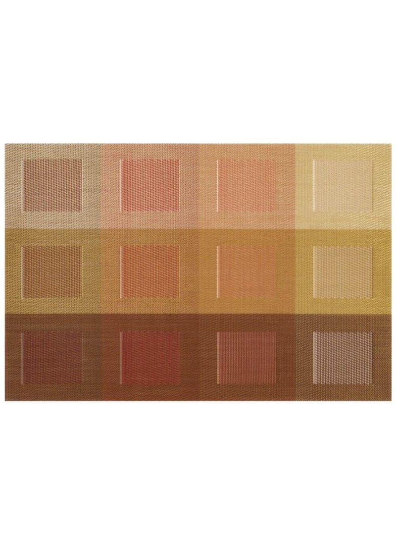 Freelance - Freelance Basketweave Table Mats, Kitchen & Dining Placemats, Set of 6, 30 x 45 cm - Image 1