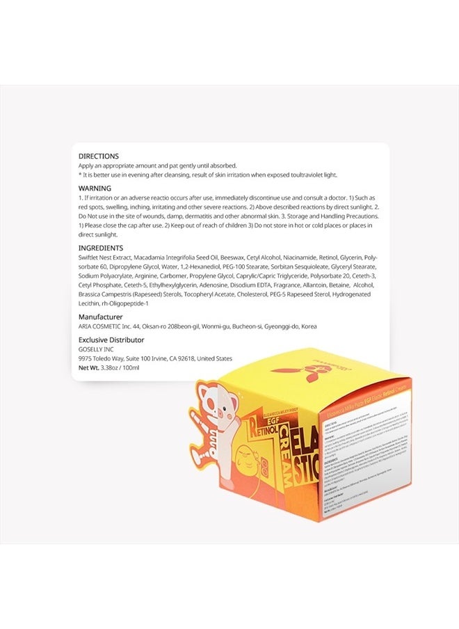 Elizavecca - Milky Piggy Wrinkle Care Revitalize EGF Retinol Cream - Image 1