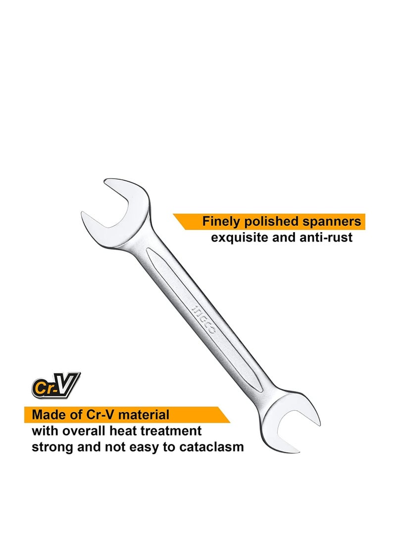 INGCO INGCO 8Pcs Double open end spanner set - HKSPA2088  - Image 3