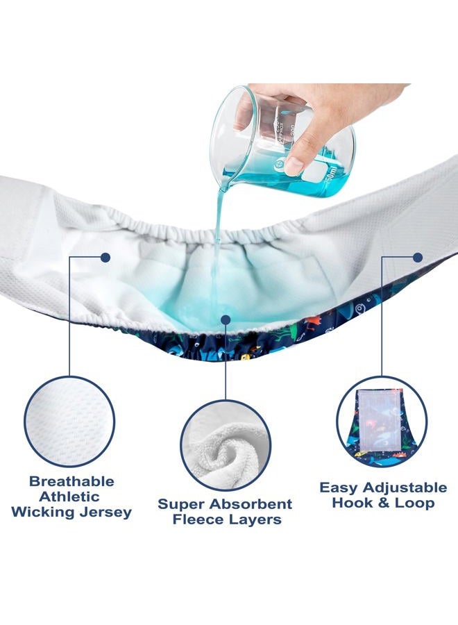 Wegreeco Small Dog Diapers Male,Reusable Belly Bands for Male Dogs,Washable Doggie Puppy Male Diapers Wraps,Medium Large Size(5 Pack X-Small) - Image 5