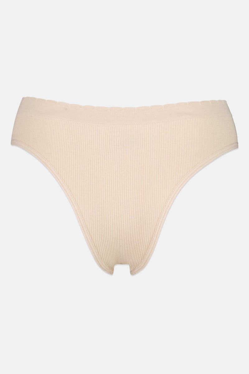 Nanette lepore Women 5 Pieces Ribbed Panties, Multicolor - Image 4