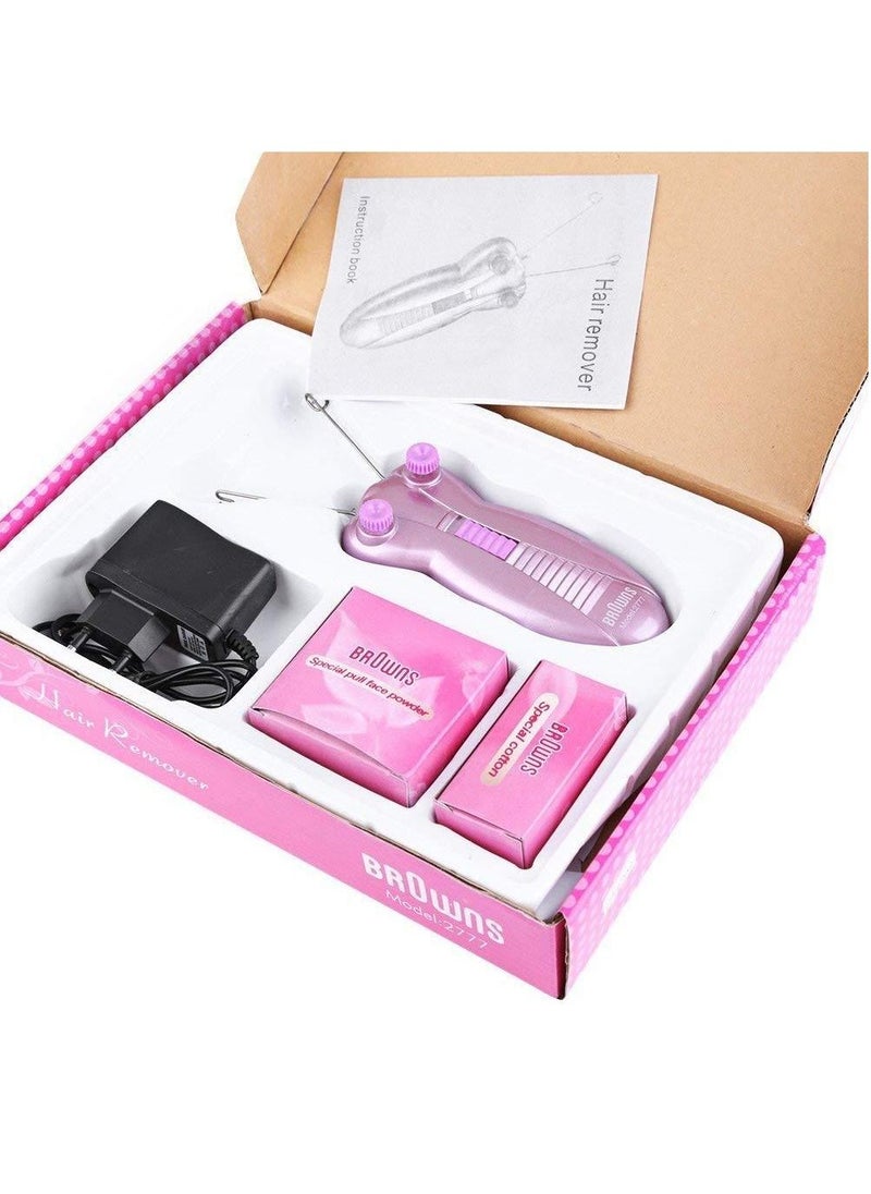 BrOwns - Browns Electric Face Hair Remover Defeatherer Cotton Threading Machine - Image 1